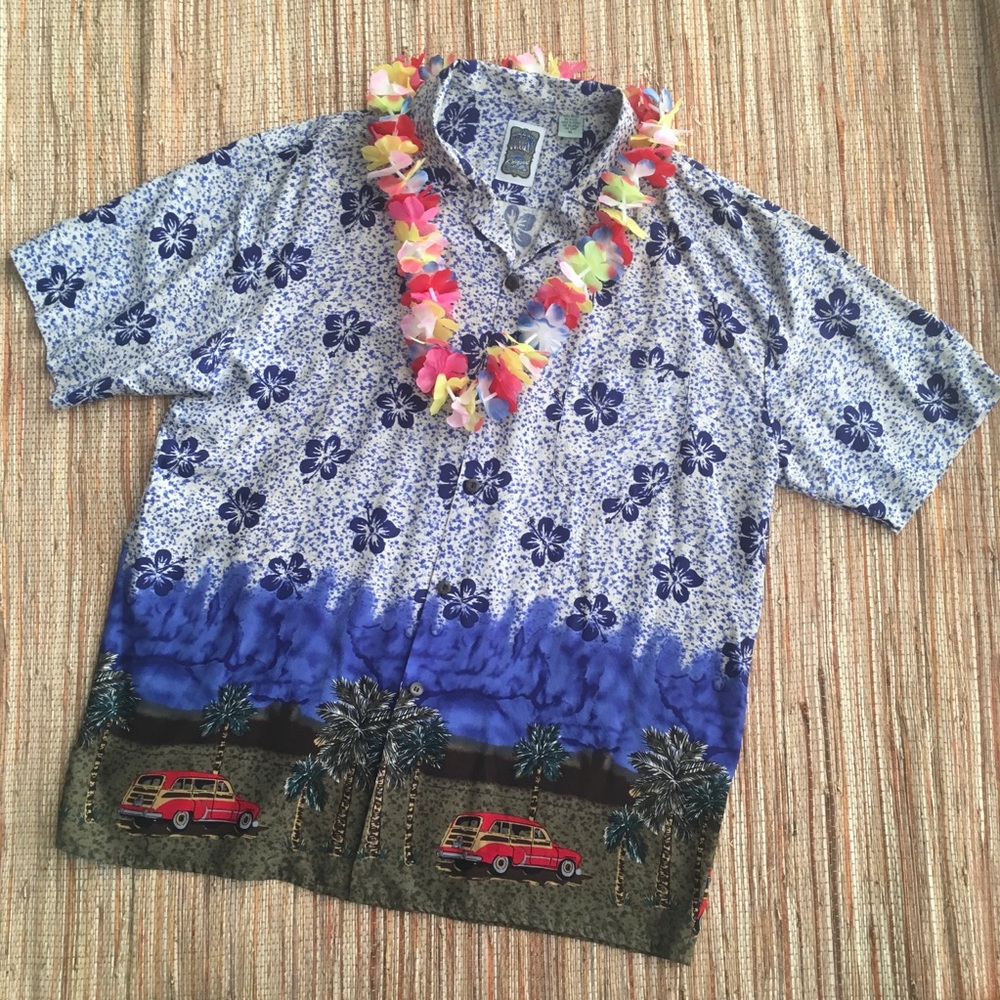 Classic Woody Surf Aloha Shirt